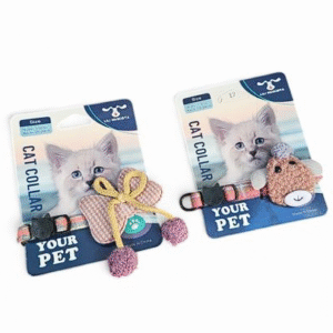Collar Gato con Accesorio Peludito